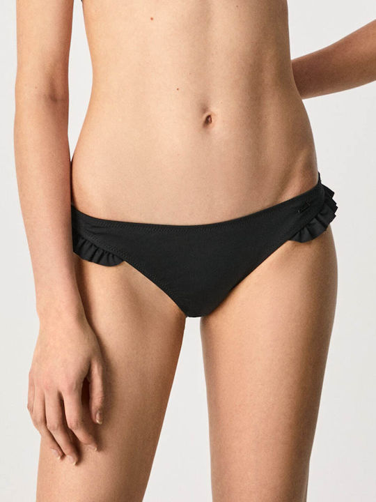 Pepe Jeans Jade Bikini Slip Schwarz