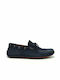 Damiani Suede Ανδρικά Boat Shoes σε Μπλε Χρώμα
