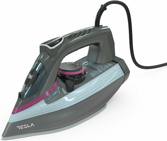 Tesla Steam Iron 3100W with Ceramic Plate and Continuous Steam Supply 25g/min