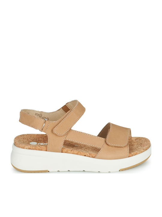 Anatomic Women's Leather Platform Shoes Brown