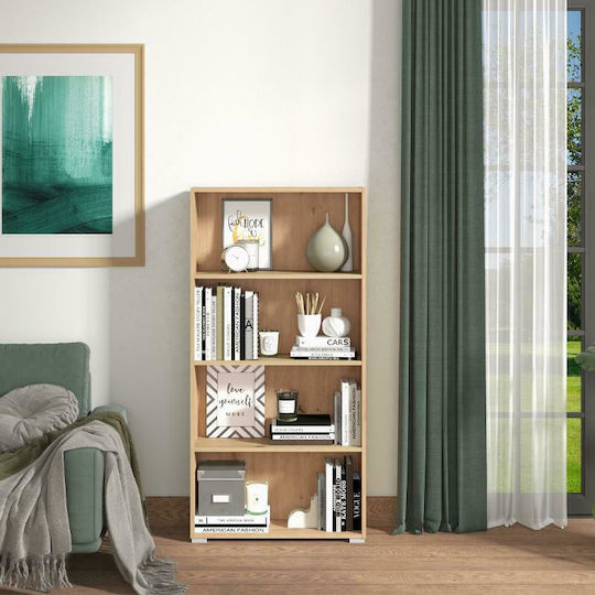 Bibliotecă Tomar Stejar 70x24.5x142 cm