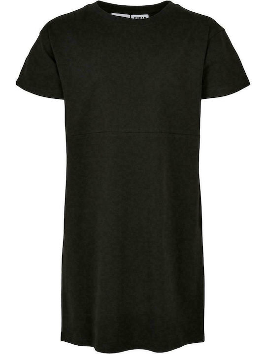 Urban Classics Kids Dress Short Sleeve Black