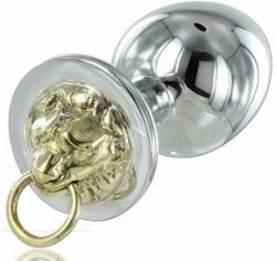 Dream Love Metal Hard Anal Plug Tiger Silver