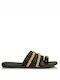 Envie Shoes Women's Flat Sandals In Black Colour