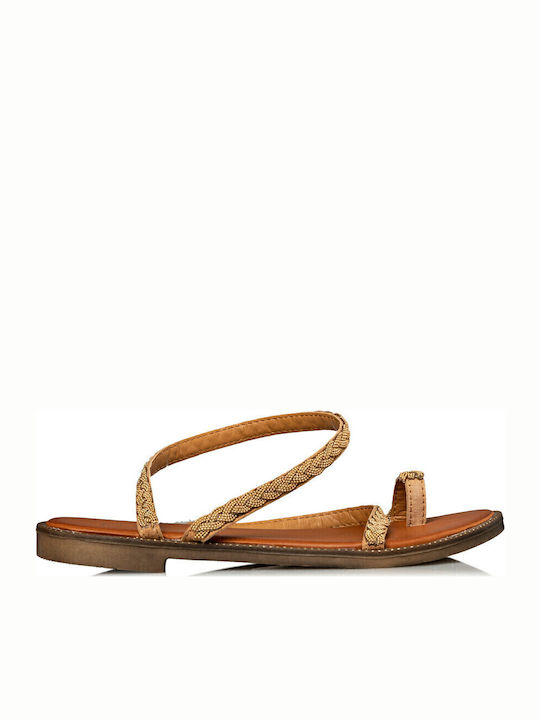 Envie Shoes Γυναικεία Σανδάλια Χρυσά