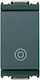 Vimar Front Plate Wall Push Controller Button without Frame Gray 16080