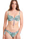 Bikini Slip with Laces Green