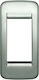 Vimar Rondo Vertical Switch Frame 1-Slot Silver...