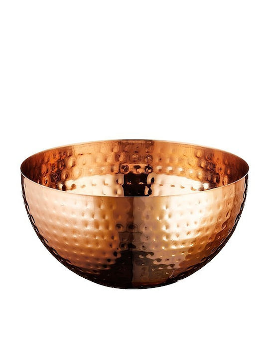 Leone Obstschale Inox Copper 20x20x10cm