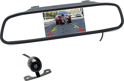 Car Screen Mirror with Reverse Camera Universal MR89