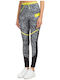 Women's Long Training Legging High Waisted Gray