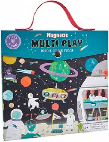 Floss & Rock Magnetic Construction Toy Space For Children 3+ Years