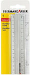 Eberhard Faber Ruler Metallic Transparent 15cm