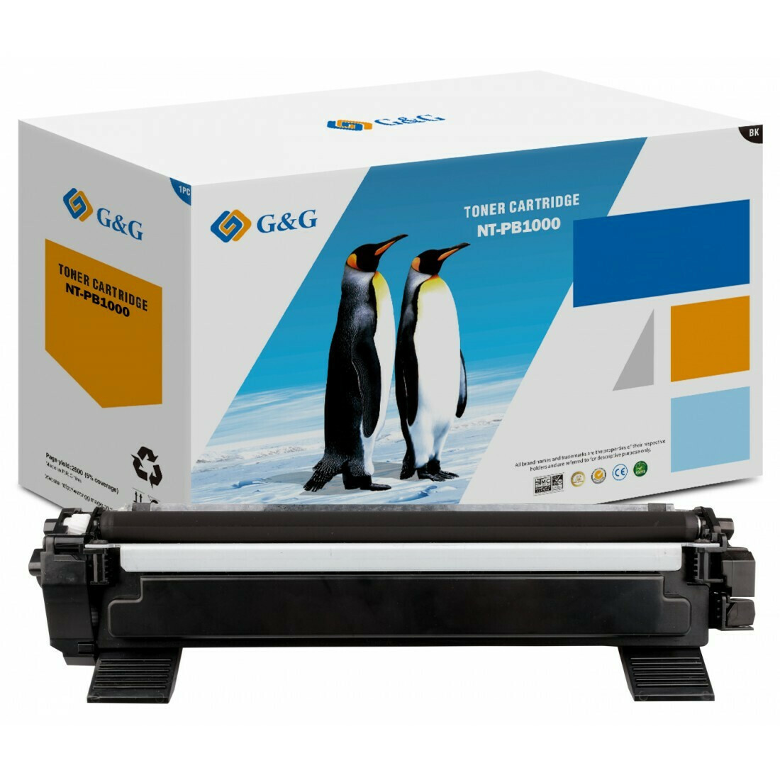 Συμβατό Toner για Laser Εκτυπωτή Brother TN-1000/1050/1060/1075 1800 ...