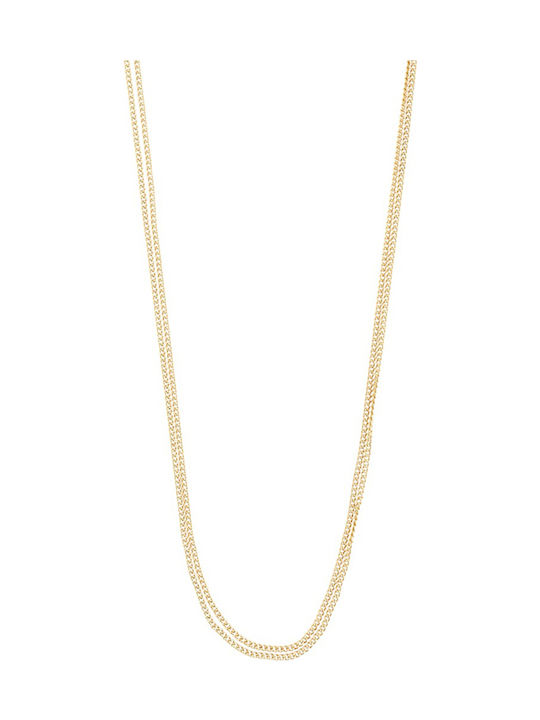 Pilgrim Gold Plated Necklace Chain