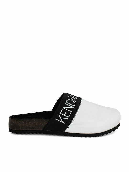 Kendall + Kylie Brezler Slippers White