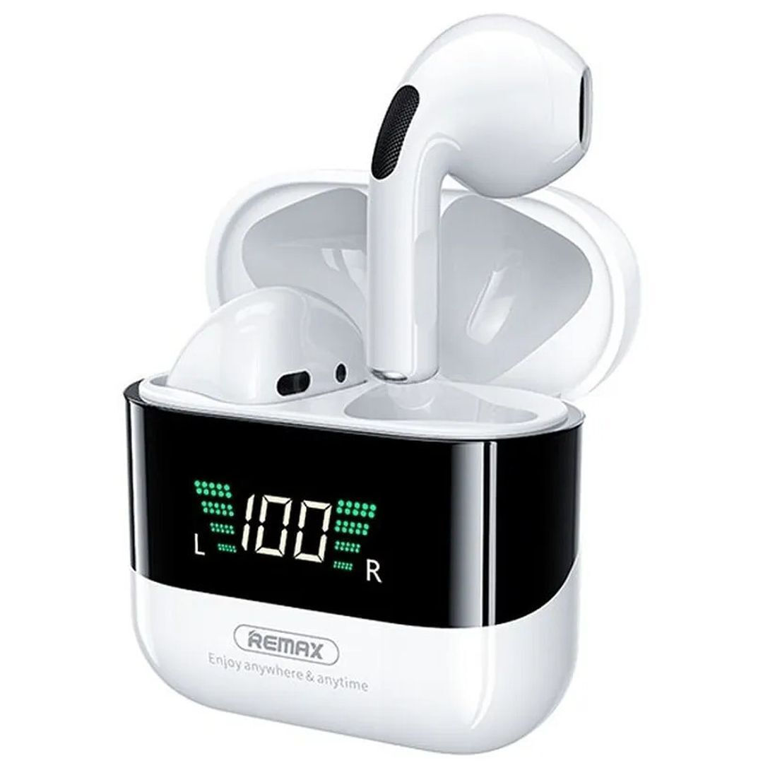 Remax TWS-10 Plus Earbud Bluetooth Handsfree Ακουστικά με Θήκη Φόρτισης ...