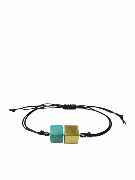 Tatu Moyo Men's Bracelet Macrame made of Cord