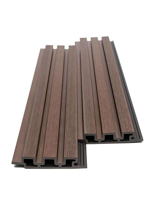 3D Wall Panels Coffee With Brown Strips 290x14....