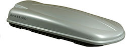 Auto Gs Car Roof Box with Single Opening and 480lt Capacity Silver