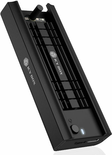 Icy Box Θήκη για Σκληρό Δίσκο M.2 PCI Express / SATA III NVME με σύνδεση USB 3.2 Type-C