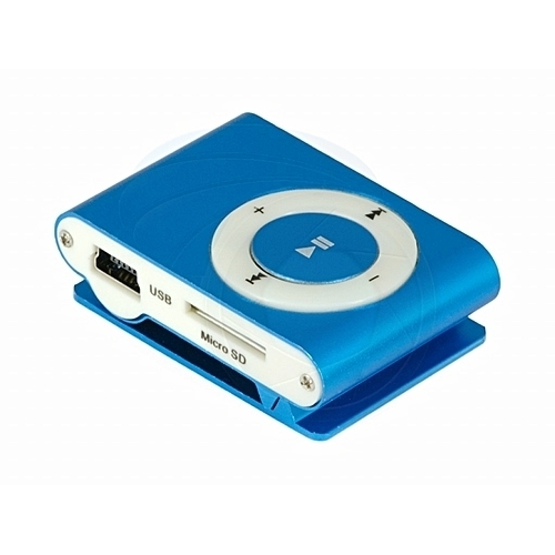 Mini MP3 Player Μπλε Skroutz.gr