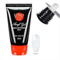 Uno Professional Acryl Uno Lux Clear Διάφανο 30ml Uno Professional Acryl Uno Lux Clear Διάφανο 30ml