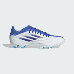 Adidas X Speedflow.3 FG Χαμηλά Ποδοσφαιρικά Παπούτσια με Τάπες Cloud White / Legacy Indigo / Hi-Res Blue