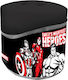 Diakakis Avengers Plastic Sharpener Black Barrel