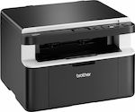 Brother DCP-1612W & 5x Toner Black and White All In One Laser Printer with WiFi and Mobile Printing