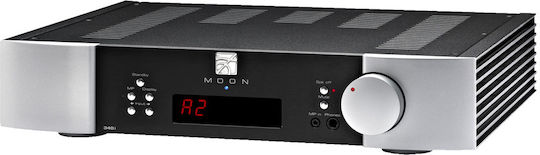 Simaudio Moon 340i D3PX Ολοκληρωμένος Ενισχυτής Hi-Fi Stereo 200W/4Ω 100W/8Ω Ασημί
