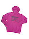 Bodymove Women's Hooded Sweatshirt Dark Fuchsia