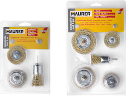 Maurer 86514 Perie de sârmă pentru găurire 6mm Set de 3buc