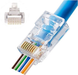 Spark PN12618 Βύσμα RJ-45Pass Through Cat6E 100τμχ