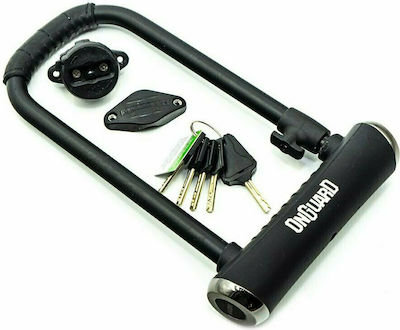OnGuard Brute LS X Motorcycle Shackle Lock in Black 40/8000X