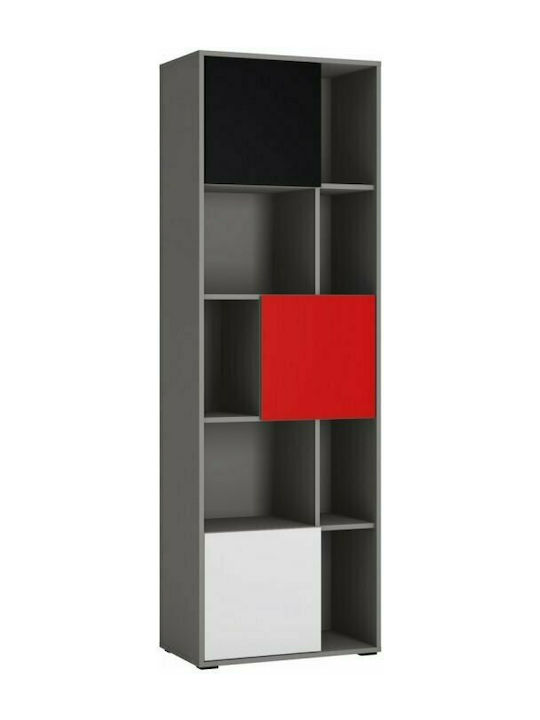 Bookcase Larsen 3D 64x40x197cm