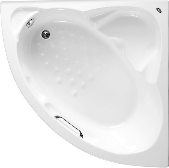 Acrilan Starline Acrylic Corner Bathtub 125x125cm