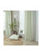 Teoran Guensa 16 Mint Pencil Pleat Curtain 140x260cm