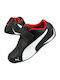 Puma Παιδικά Ποδοσφαιρικά Παπούτσια Drift Cat Σάλας Χωρίς Κορδόνια Μαύρα