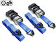Compass Car Luggage Strap with Ratchet 490cm 2pcs