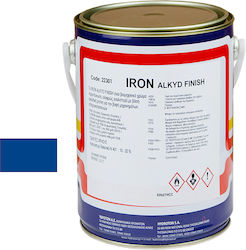 Hydroton Βερνικόχρωμα Iron Alkyd Finish 2.5lt RAL-5005 Γυαλιστερό Hydroton Βερνικόχρωμα Iron Alkyd Finish 2.5lt RAL-5005 Γυαλιστερό