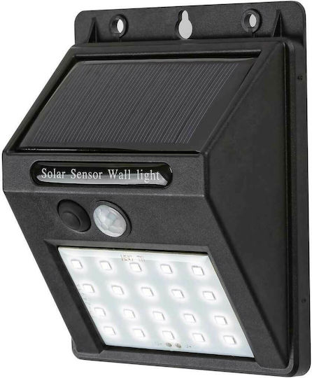 Rabalux Wall Mounted Solar Light 1.3W 100lm Natural White with Motion Sensor IP65