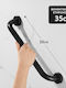 17781 Bathroom Grab Bar for Persons with Disabilities 35cm Black