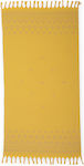 Nef-Nef Graham Πετσέτα Θαλάσσης Κίτρινη 170x90εκ.