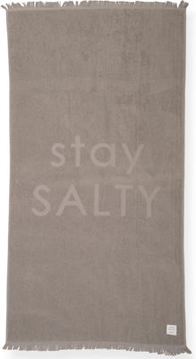 Nef-Nef Stay Salty Плажна Кърпа Памучна Taupe 170x90см. 030590