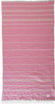 Nef-Nef Sultan Pink Cotton Beach Towel 170x90cm 030800