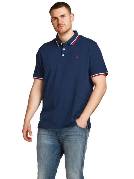 Jack & Jones Поло Тениска Тъмносин Блейзър