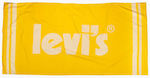 Levi's Beach Towel Cotton Yellow 178x89cm.