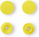 Prym Color Snaps Yellow Plastic Capsule Sewing Supply 30pcs 393107