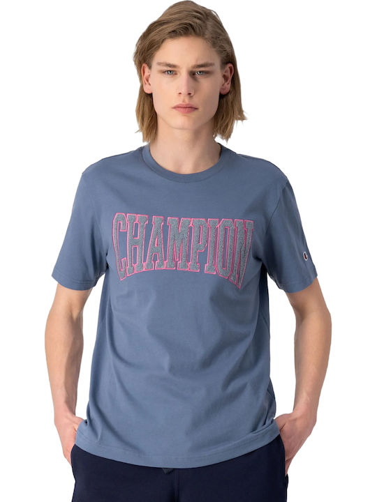 Champion Rochester Herrenblusen Kurzarm Teal Blau